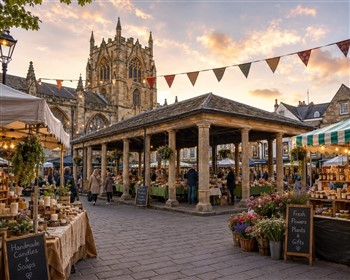 Historic Streets & Market Delights: Hexham