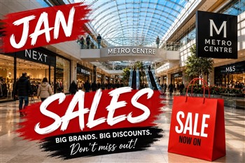 New Year, New Bargains: Metrocentre January Sales