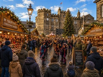 Christmas Shopping in the Heart of Skipton