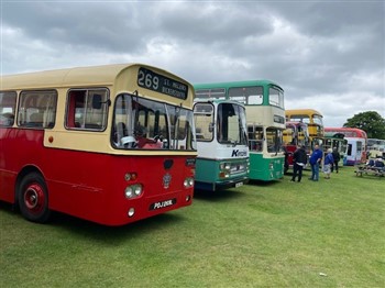 Morecambe on Vintage Bus Day